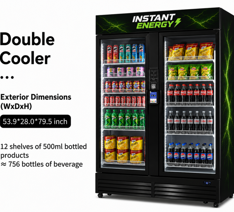 Smart Cooler vending machine